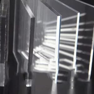 2mm Engraving Plastic Fabricated General Purpose PS Plate Panel Transparent Polystyrene Sheet - Image 1